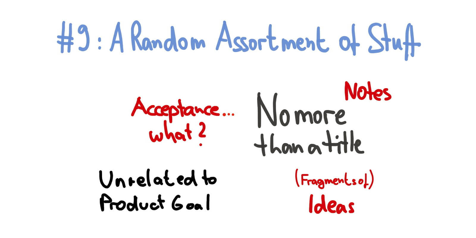 Making Your Scrum Work: Forensic Product Backlog Analysis — Random Assortment of Stuff — Age-of-Product.com